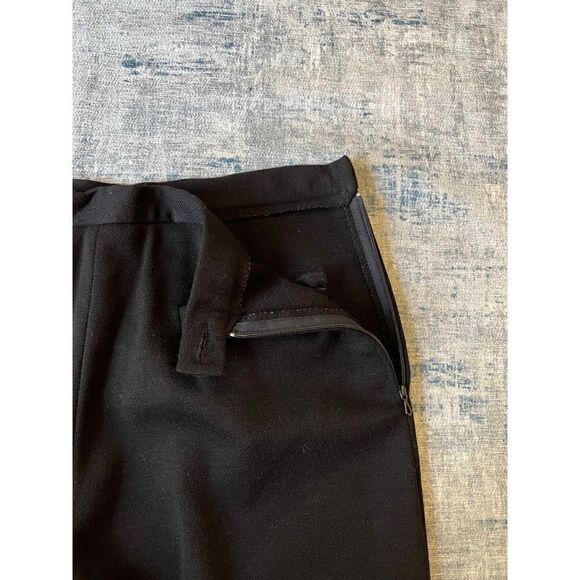 Vintage Sonia Rykiel Paris Black Wool High Rise Pants Approx Medium - Picture 3 of 7